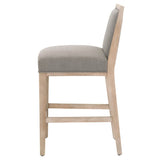Solid Wood Framed Counter Stools (2) | Living Essentials Martin