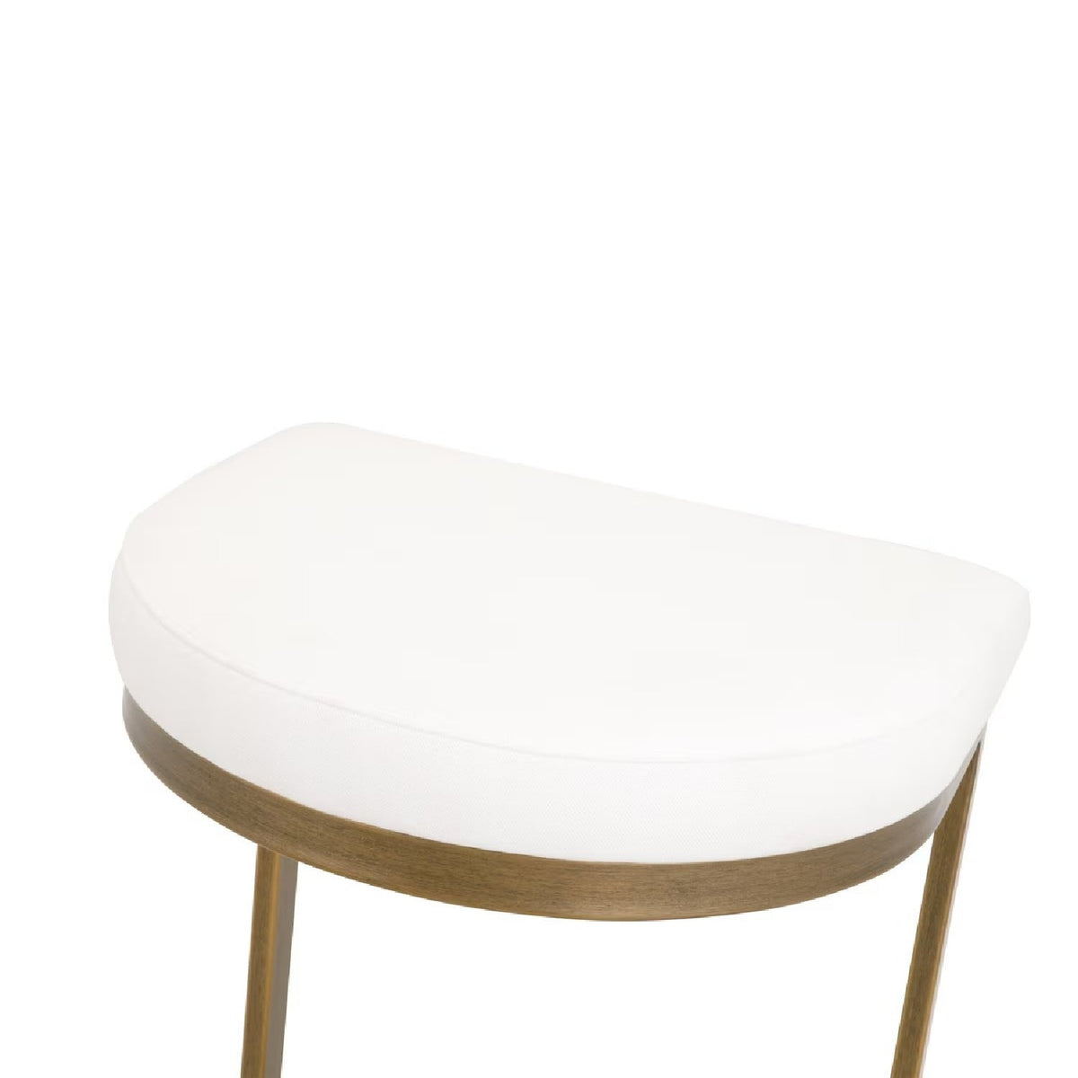 Gold Cantilevered Counter Stool | Living Essentials Cresta