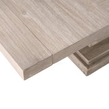 Modern European furniture - Acacia Square Extendable Dining Table - www.oroa.com