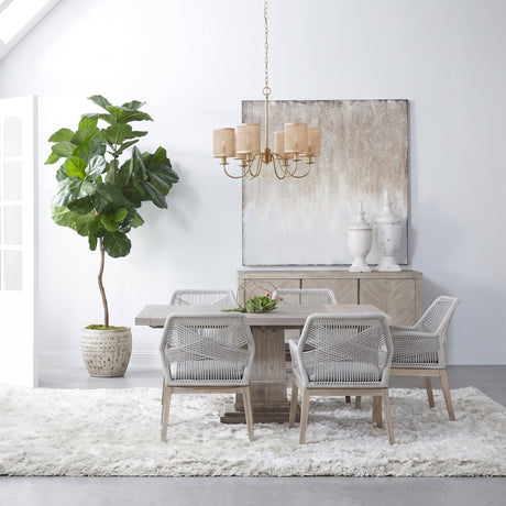 Modern European furniture - Acacia Square Extendable Dining Table - www.oroa.com