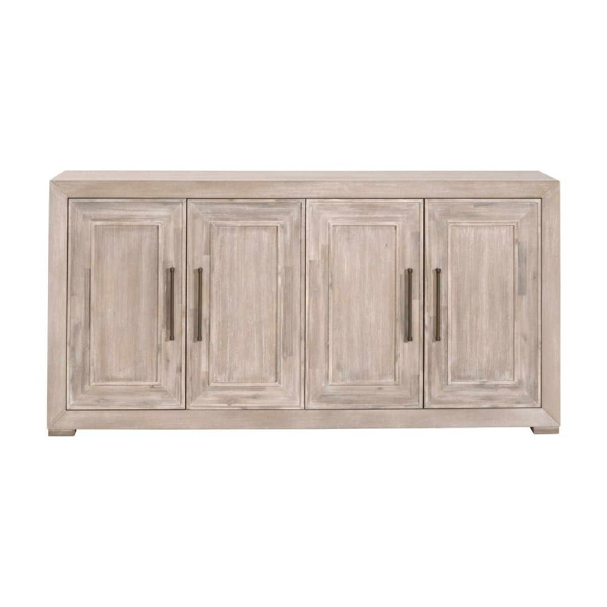 Modern European furniture - 4-Door Acacia Media Sideboard - www.oroa.com