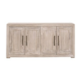 Modern European furniture - 4-Door Acacia Media Sideboard - www.oroa.com