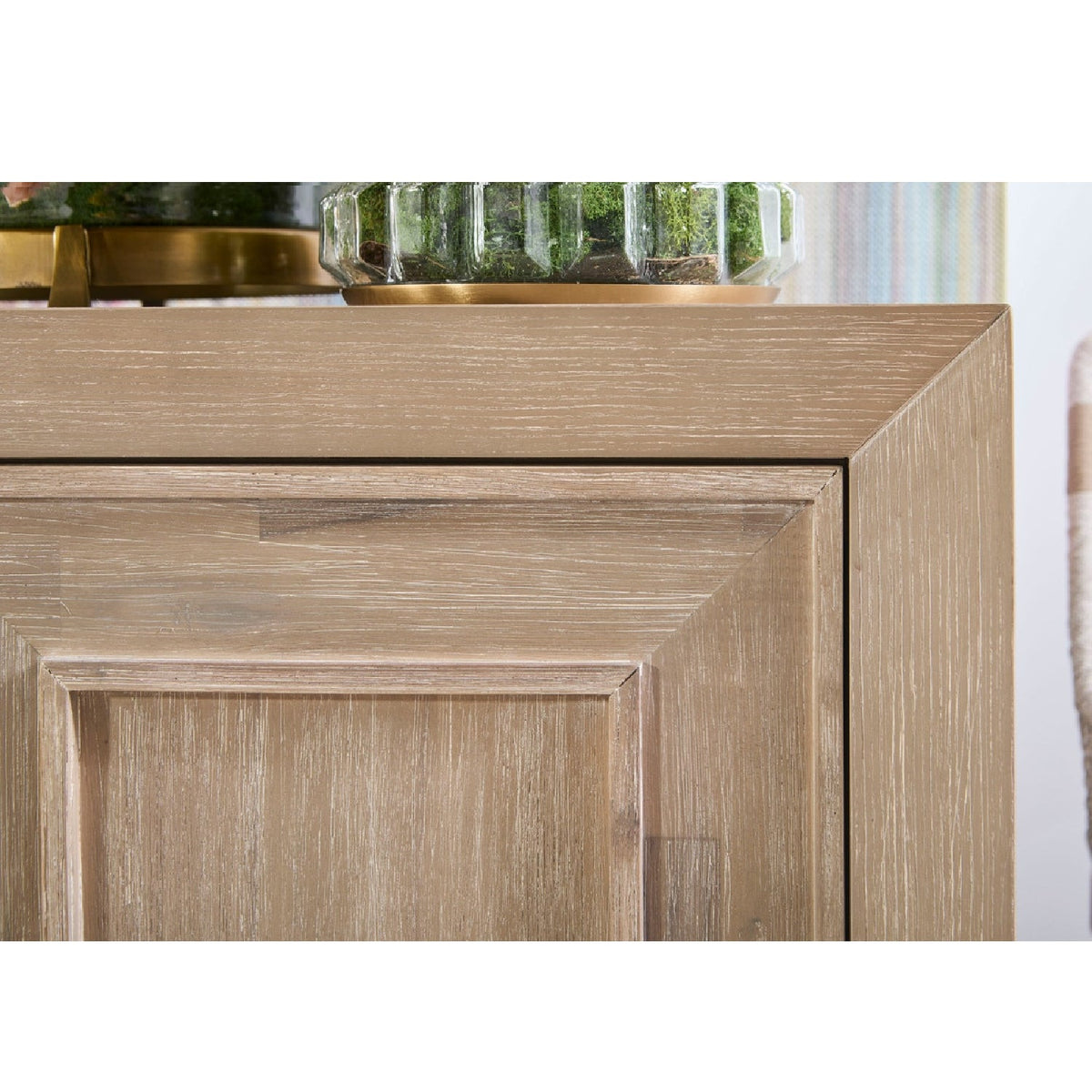 Modern European furniture - 4-Door Acacia Media Sideboard - www.oroa.com