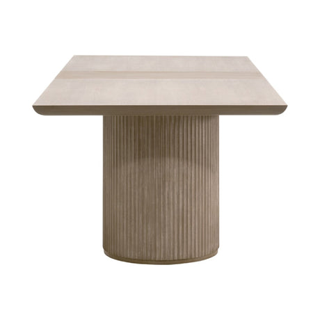 Modern European furniture - Gray Acacia Extendable Dining Table - www.oroa.com