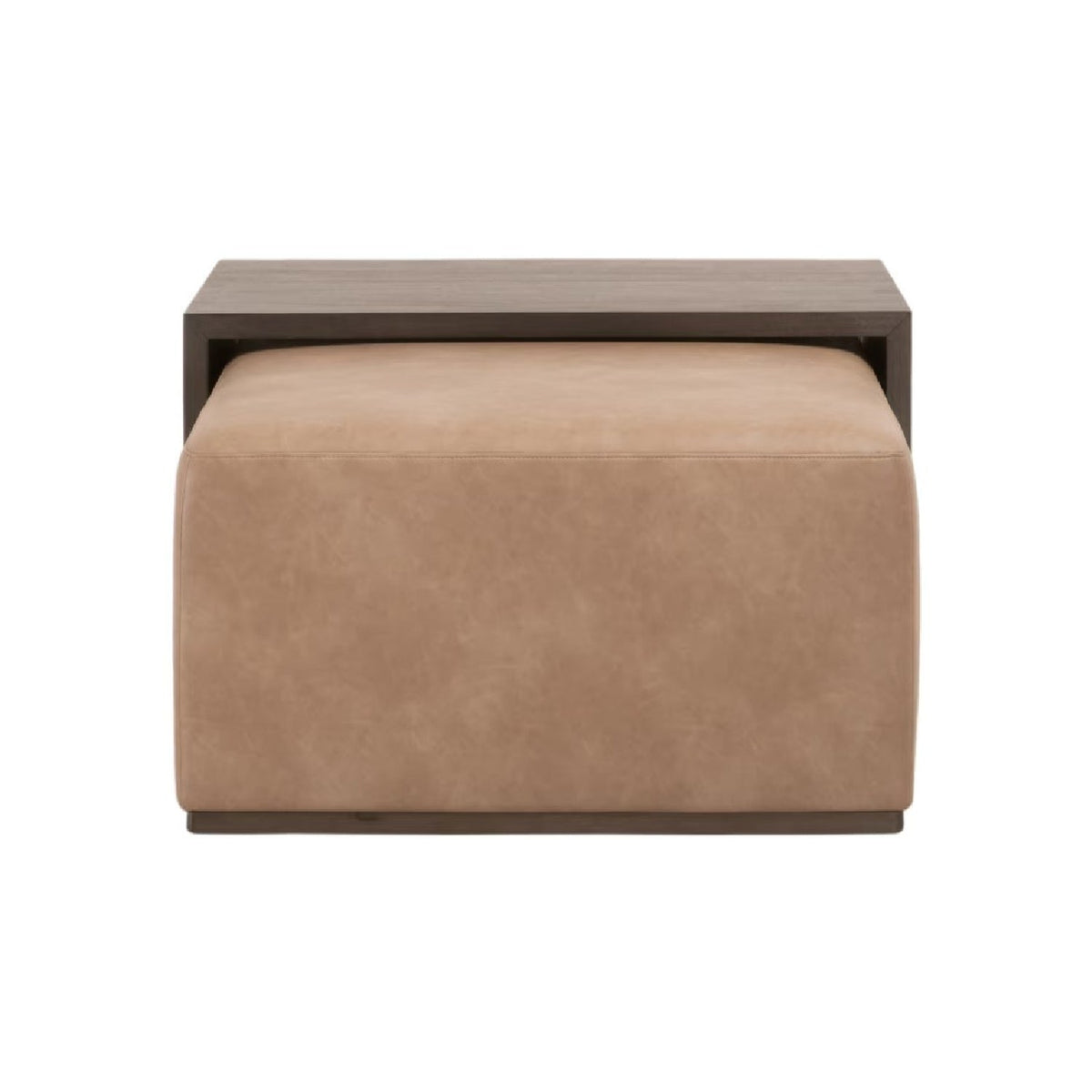 Acacia Upholstered Coffee Table | Living Essentials Dovetail