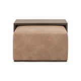Acacia Upholstered Coffee Table | Living Essentials Dovetail