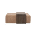 Acacia Upholstered Coffee Table | Living Essentials Dovetail
