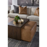 Acacia Upholstered Coffee Table | Living Essentials Dovetail