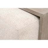 Acacia Upholstered Coffee Table | Living Essentials Dovetail