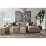 Acacia Upholstered Coffee Table | Living Essentials Dovetail