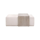 Acacia Upholstered Coffee Table | Living Essentials Dovetail