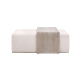 Acacia Upholstered Coffee Table | Living Essentials Dovetail