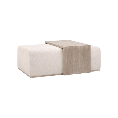 Acacia Upholstered Coffee Table | Living Essentials Dovetail