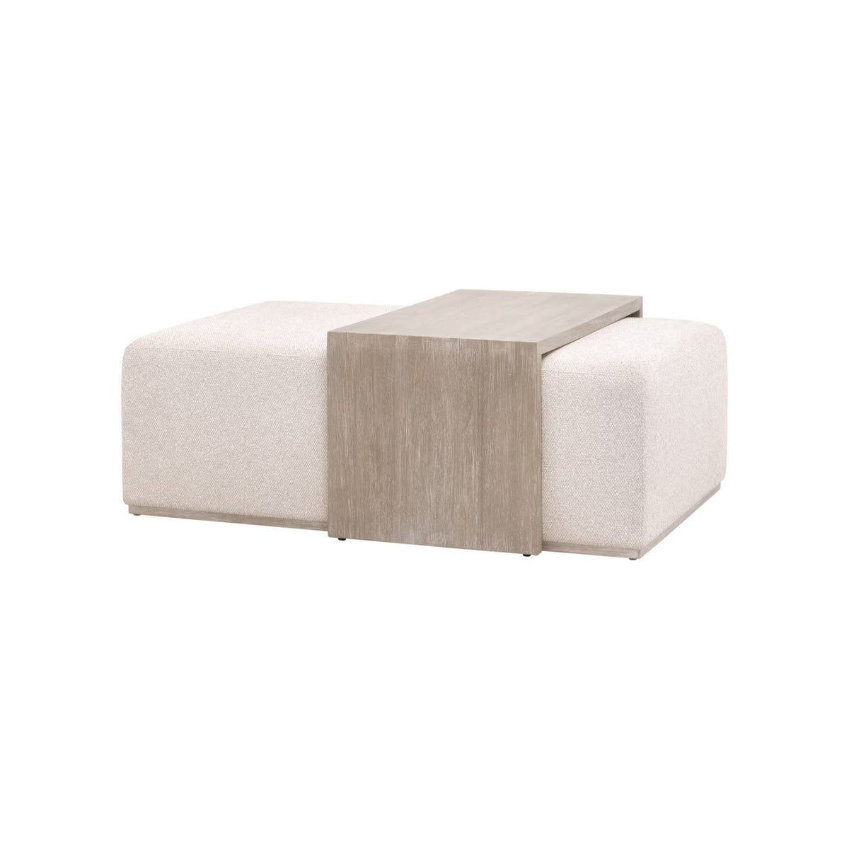 Acacia Upholstered Coffee Table | Living Essentials Dovetail