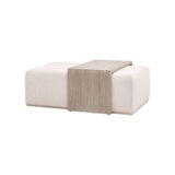 Acacia Upholstered Coffee Table | Living Essentials Dovetail