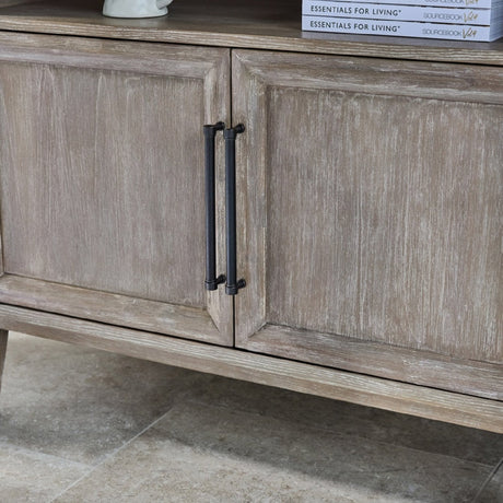 Modern European furniture - Gray Acacia Arched Bookcase - www.oroa.com