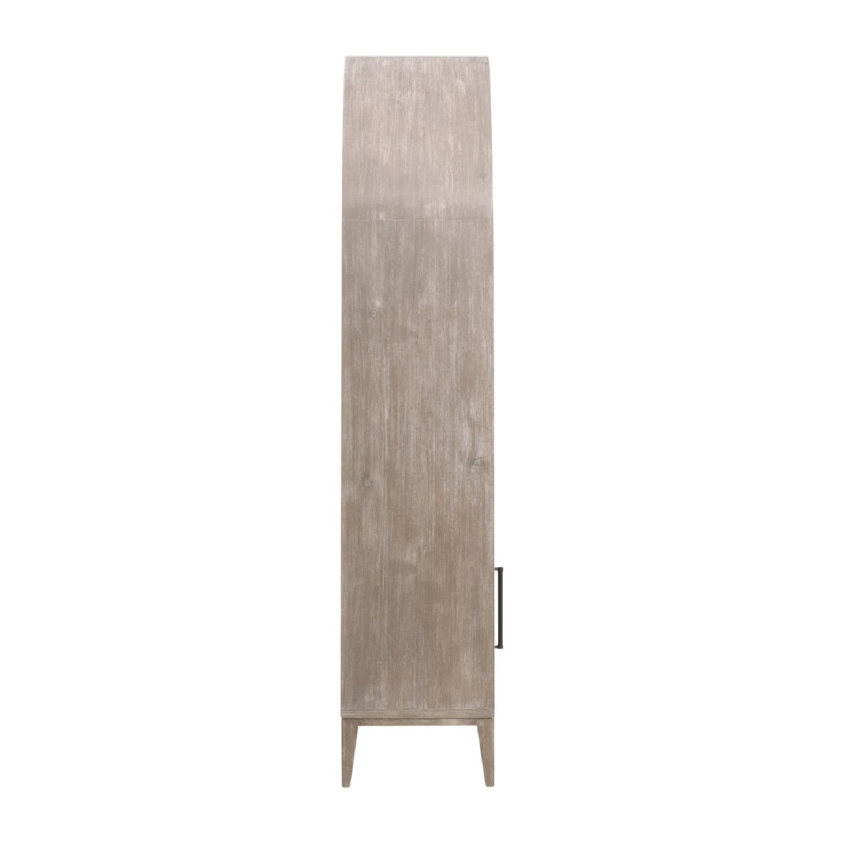 Modern European furniture - Gray Acacia Arched Bookcase - www.oroa.com