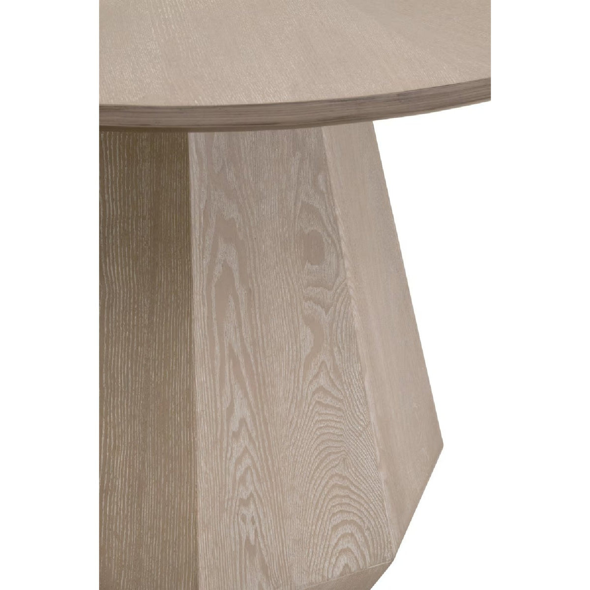 Round Wooden Dining Table | Living Essentials Coulter