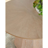 Round Wooden Dining Table | Living Essentials Coulter