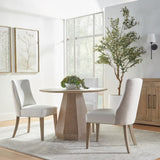 Round Wooden Dining Table | Living Essentials Coulter