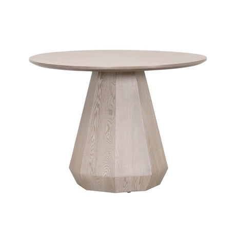 Round Wooden Dining Table | Living Essentials Coulter