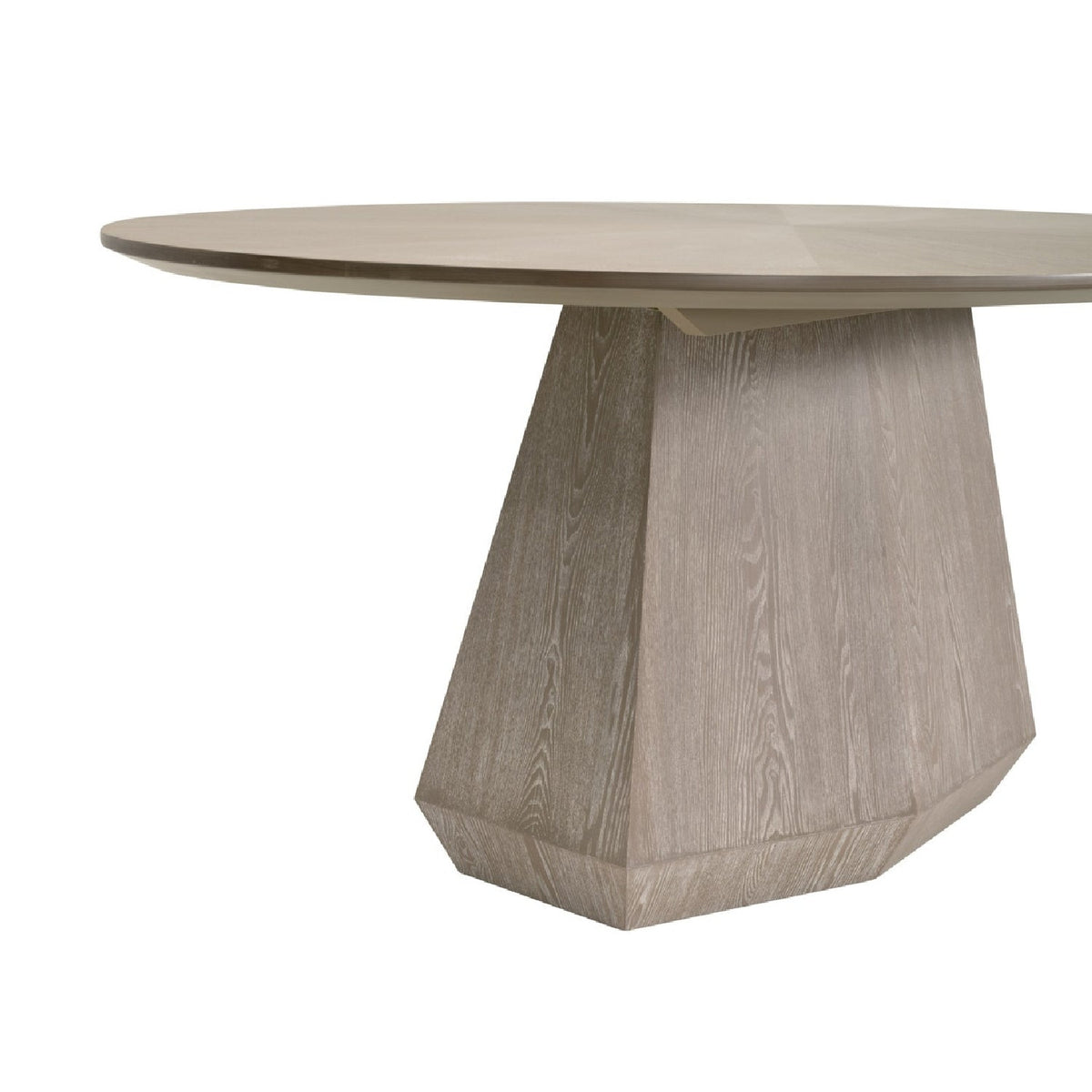 Modern European furniture - Oval Gray Ash Dining Table - www.oroa.com