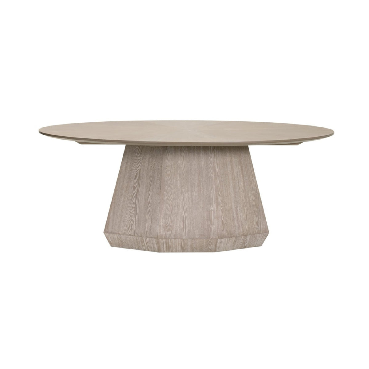 Modern European furniture - Oval Gray Ash Dining Table - www.oroa.com