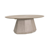 Modern European furniture - Oval Gray Ash Dining Table - www.oroa.com
