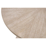Round Wooden End Table | Living Essentials Coulter
