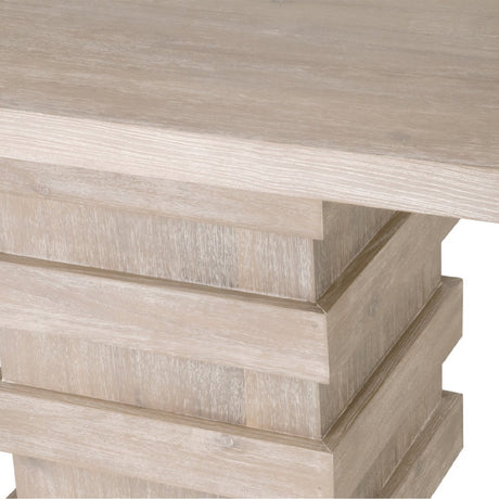 Modern European furniture - Extendable Acacia Dining Table - www.oroa.com