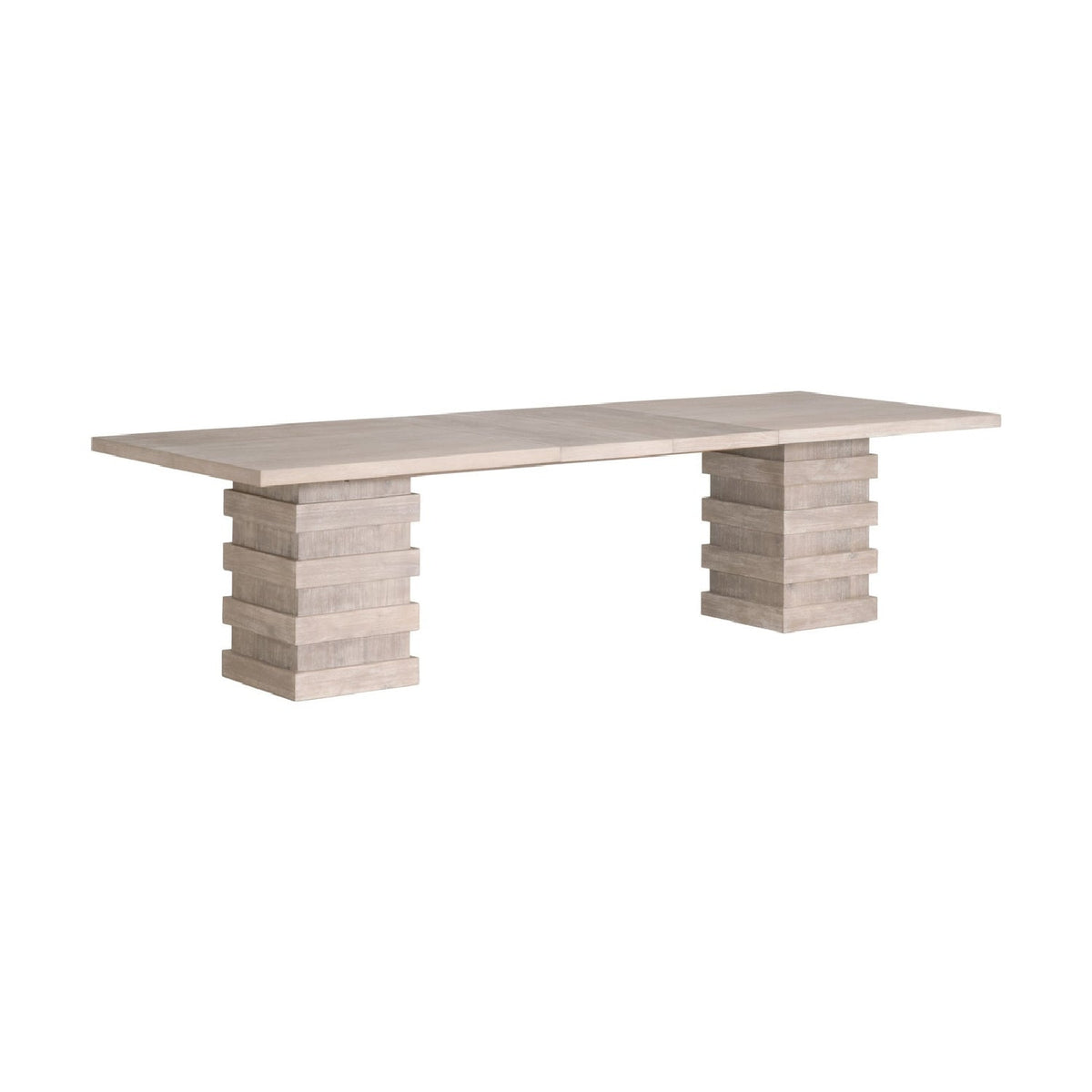 Modern European furniture - Extendable Acacia Dining Table - www.oroa.com