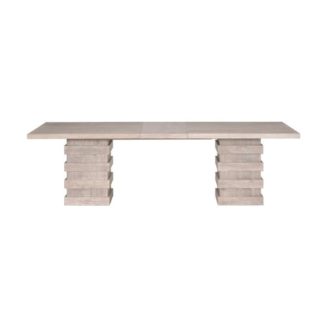 Modern European furniture - Extendable Acacia Dining Table - www.oroa.com
