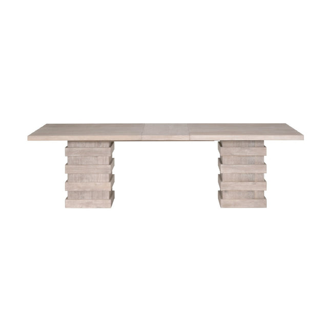 Modern European furniture - Extendable Acacia Dining Table - www.oroa.com