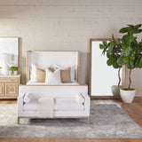 Modern European furniture - Gray Acacia Mirror - www.oroa.com