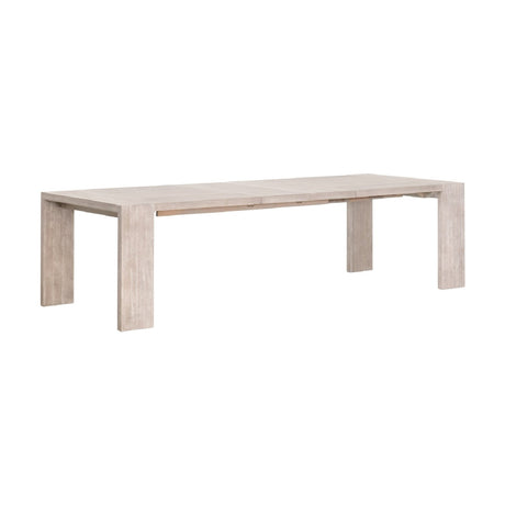 Modern European furniture - Natural Acacia Extendable Dining Table - www.oroa.com