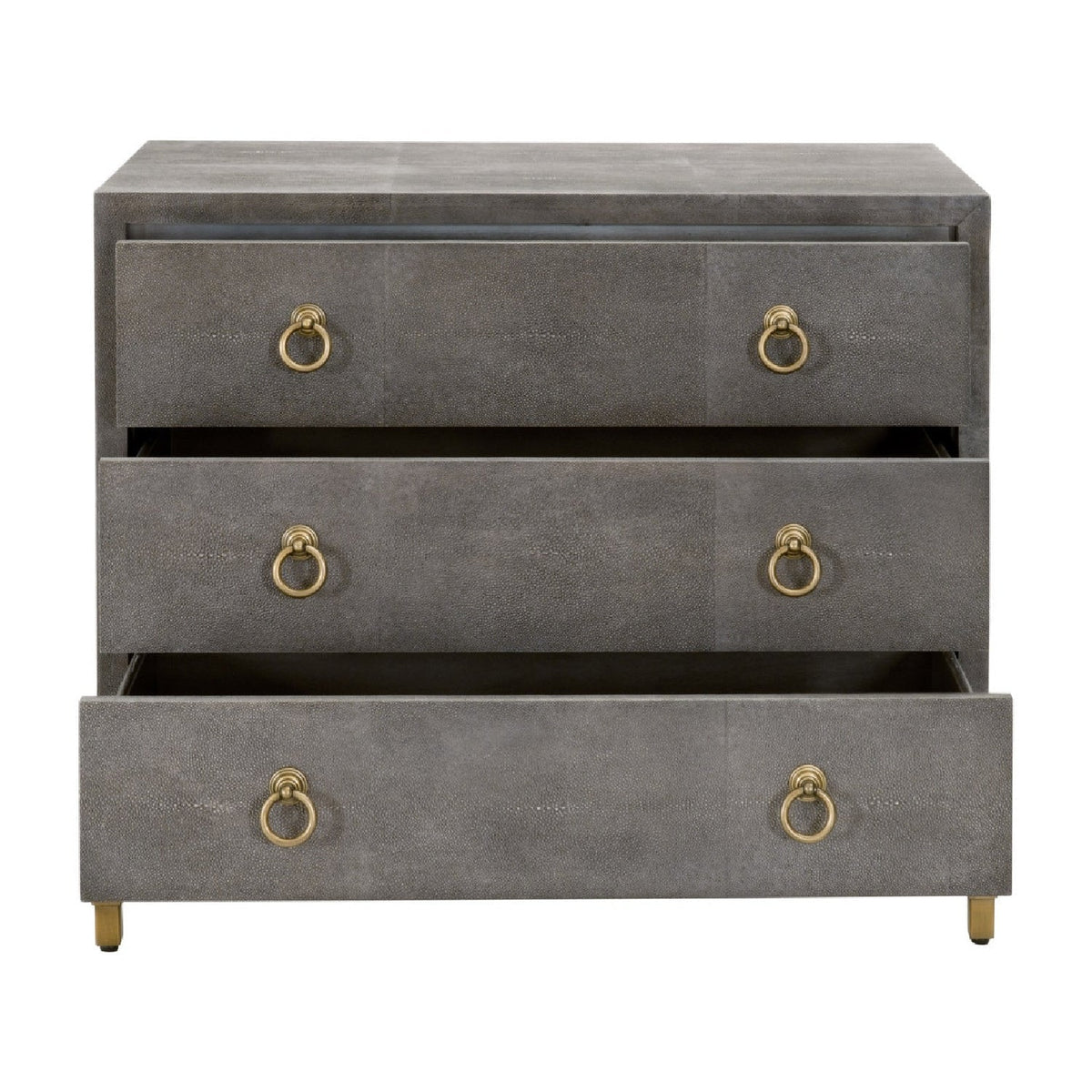 Shagreen Drawer Nightstand | Living Essentials Strand