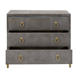 Shagreen Drawer Nightstand | Living Essentials Strand