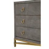 Shagreen Drawer Nightstand | Living Essentials Strand