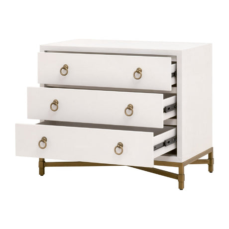 Shagreen Drawer Nightstand | Living Essentials Strand