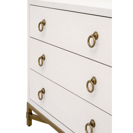 Shagreen Drawer Nightstand | Living Essentials Strand