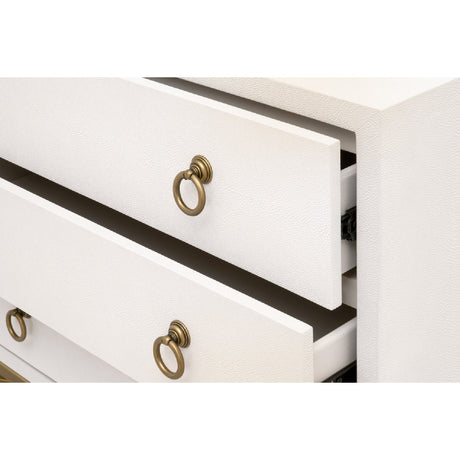 Shagreen Drawer Nightstand | Living Essentials Strand