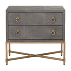 Shagreen Drawer Nightstand | Living Essentials Strand
