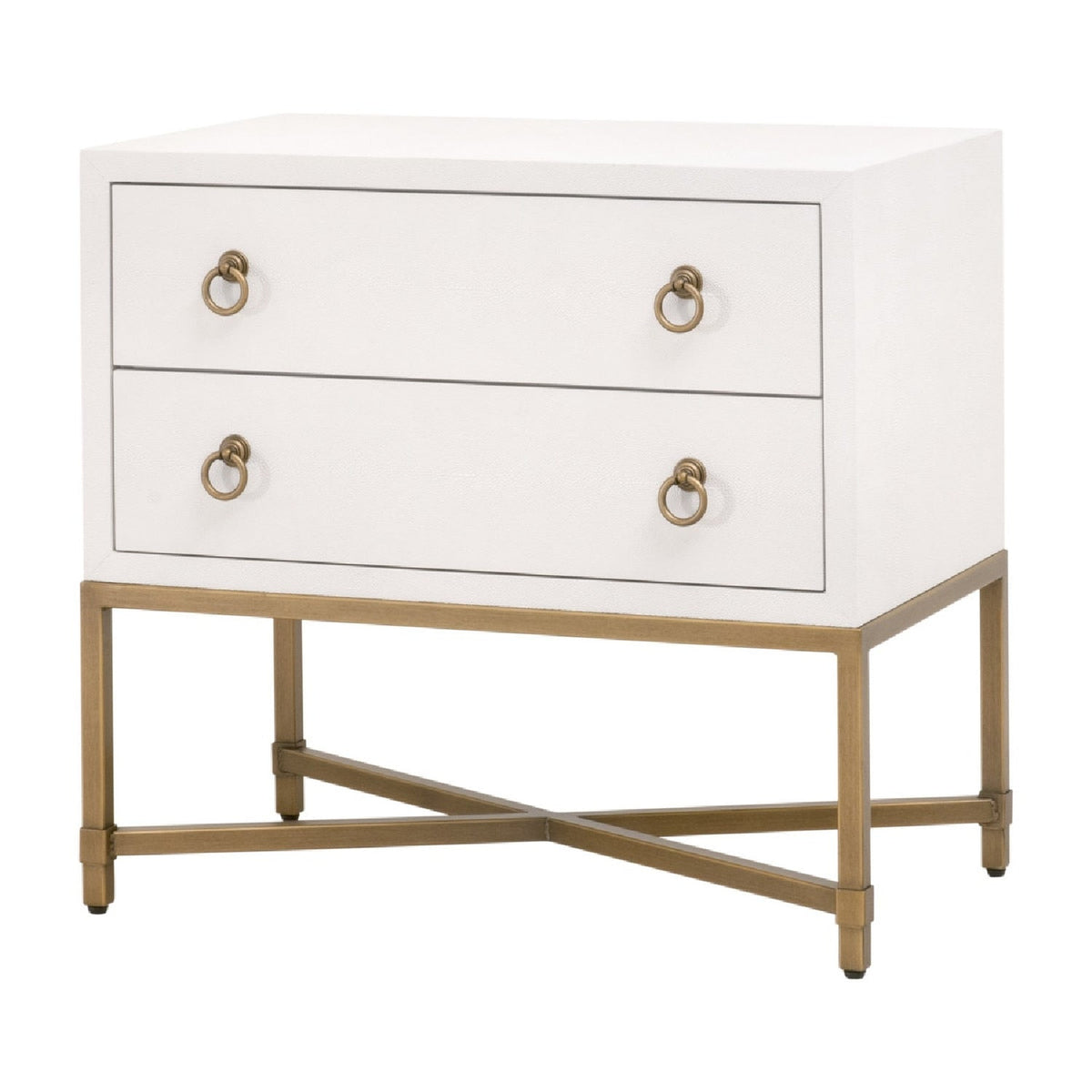 Shagreen Drawer Nightstand | Living Essentials Strand