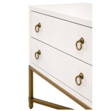 Shagreen Drawer Nightstand | Living Essentials Strand