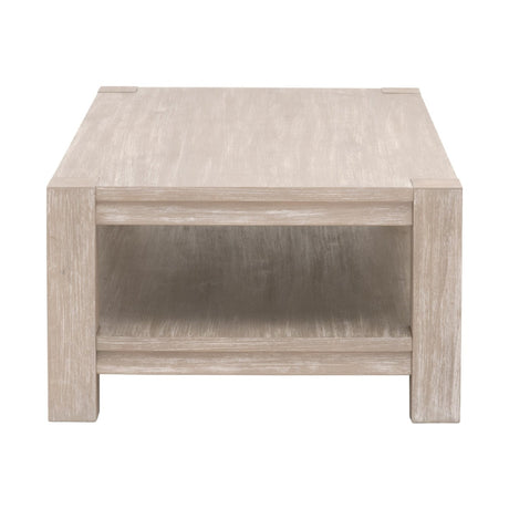 Gray Acacia Wooden Coffee Table | Living Essentials Adler
