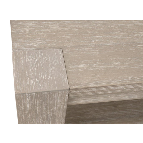 Modern European furniture - Gray Acacia Square End Table - www.oroa.com