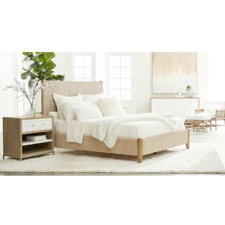 Modern European furniture - Gray Acacia 1-Drawer Nightstand - www.oroa.com