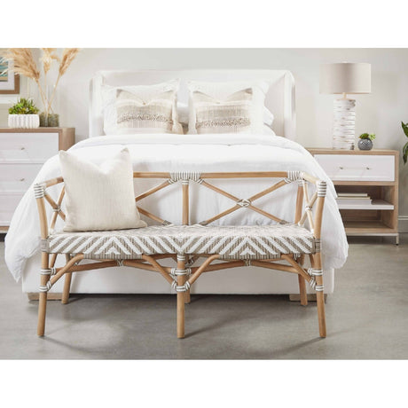 Modern European furniture - Gray Acacia 1-Drawer Nightstand - www.oroa.com