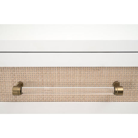 White 1-Drawer Side Table | Living Essentials Holland