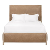 Solid Wood Framed Queen Bed | Living Essentials Emmett